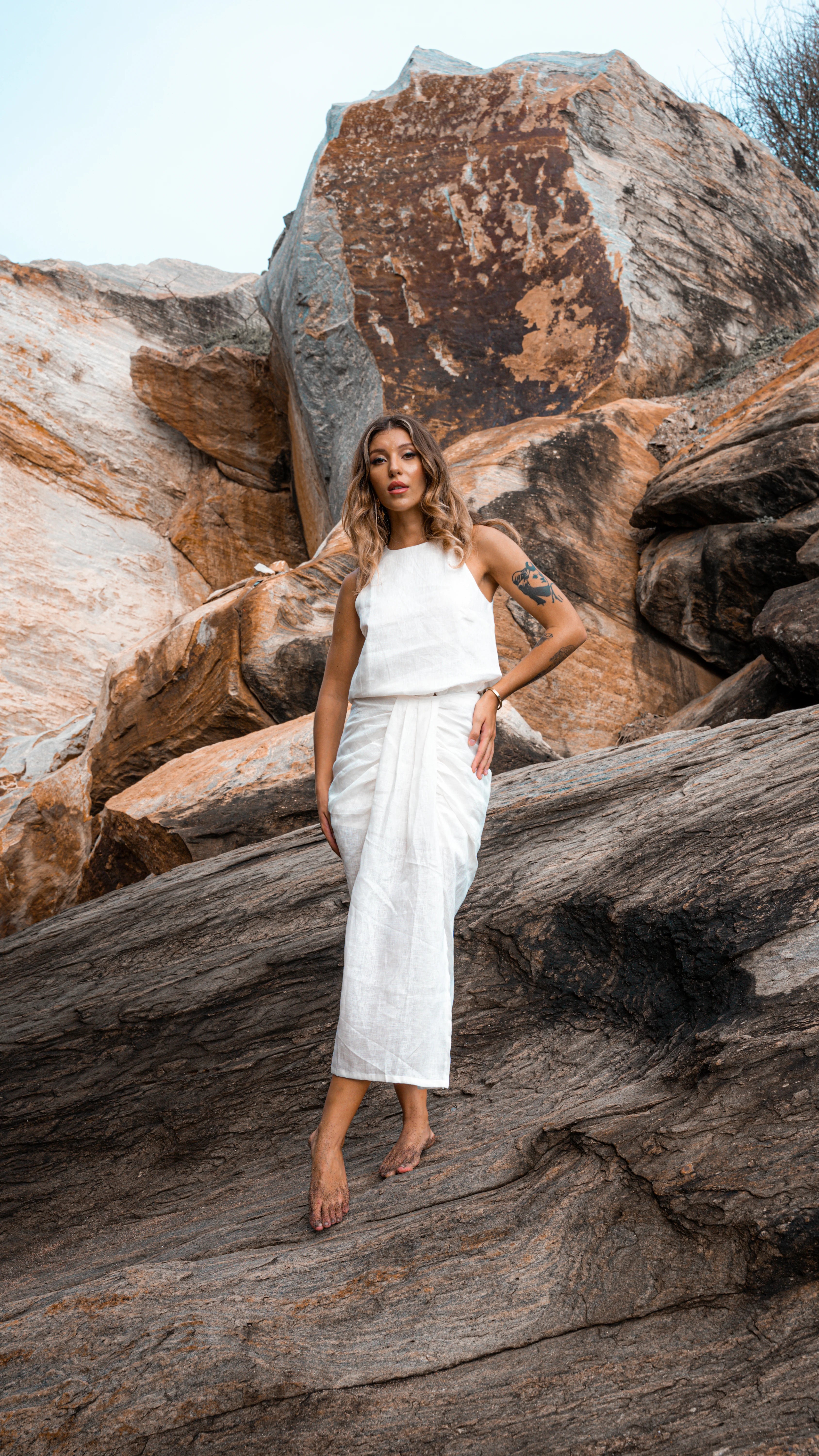 Kai Linen Two-Piece Set