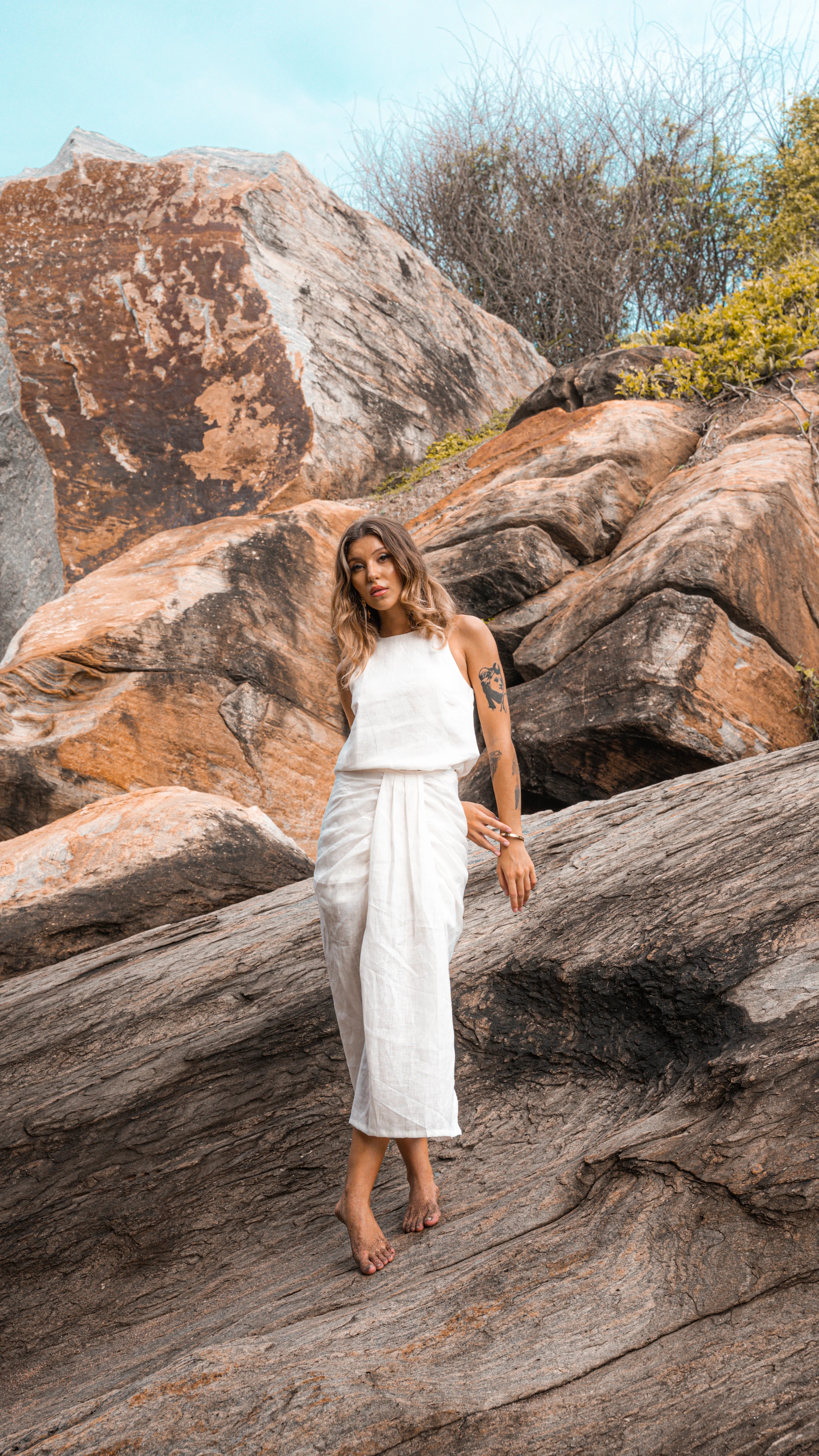 Kai Linen Two-Piece Set