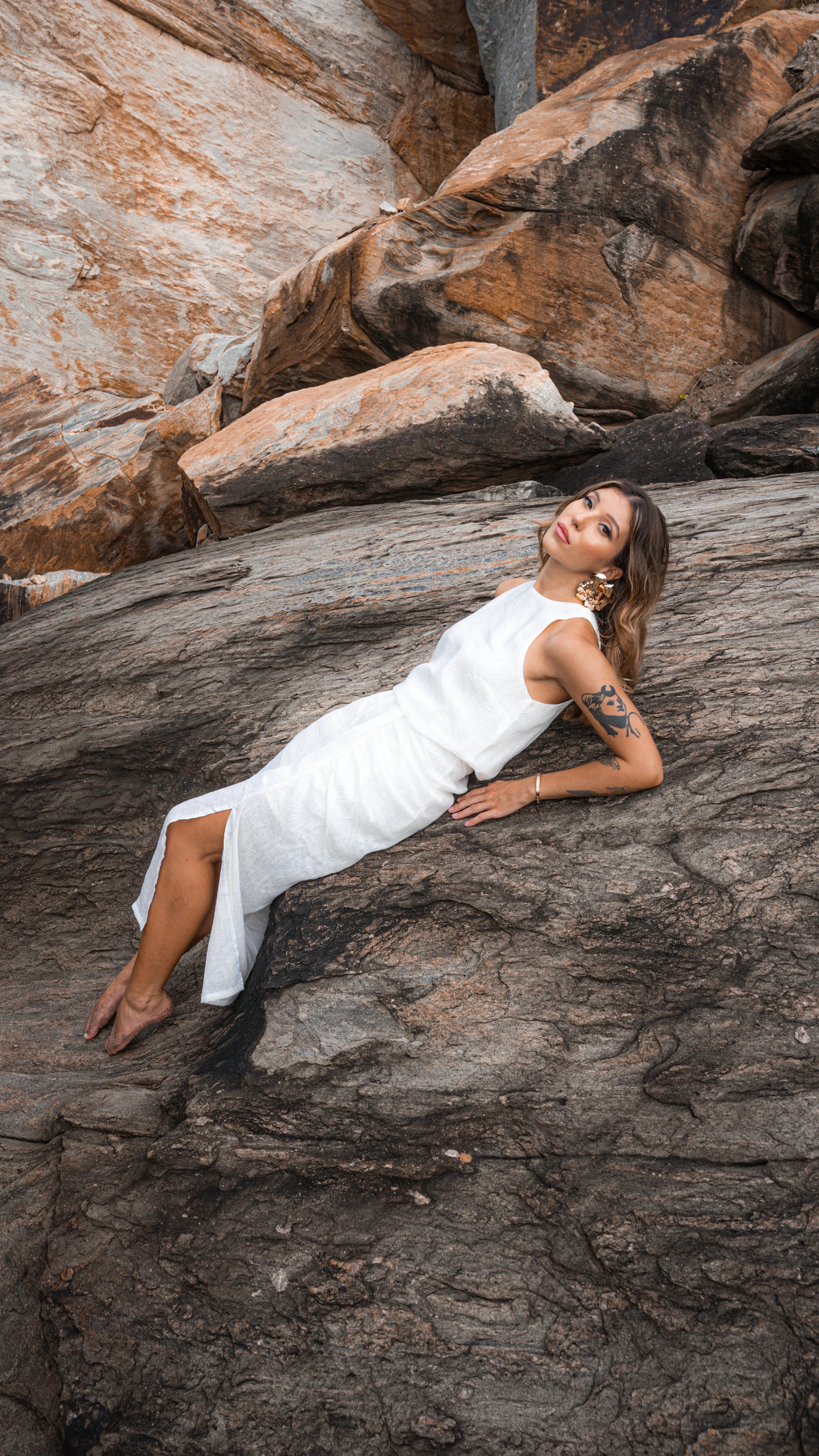 Kai Linen Two-Piece Set