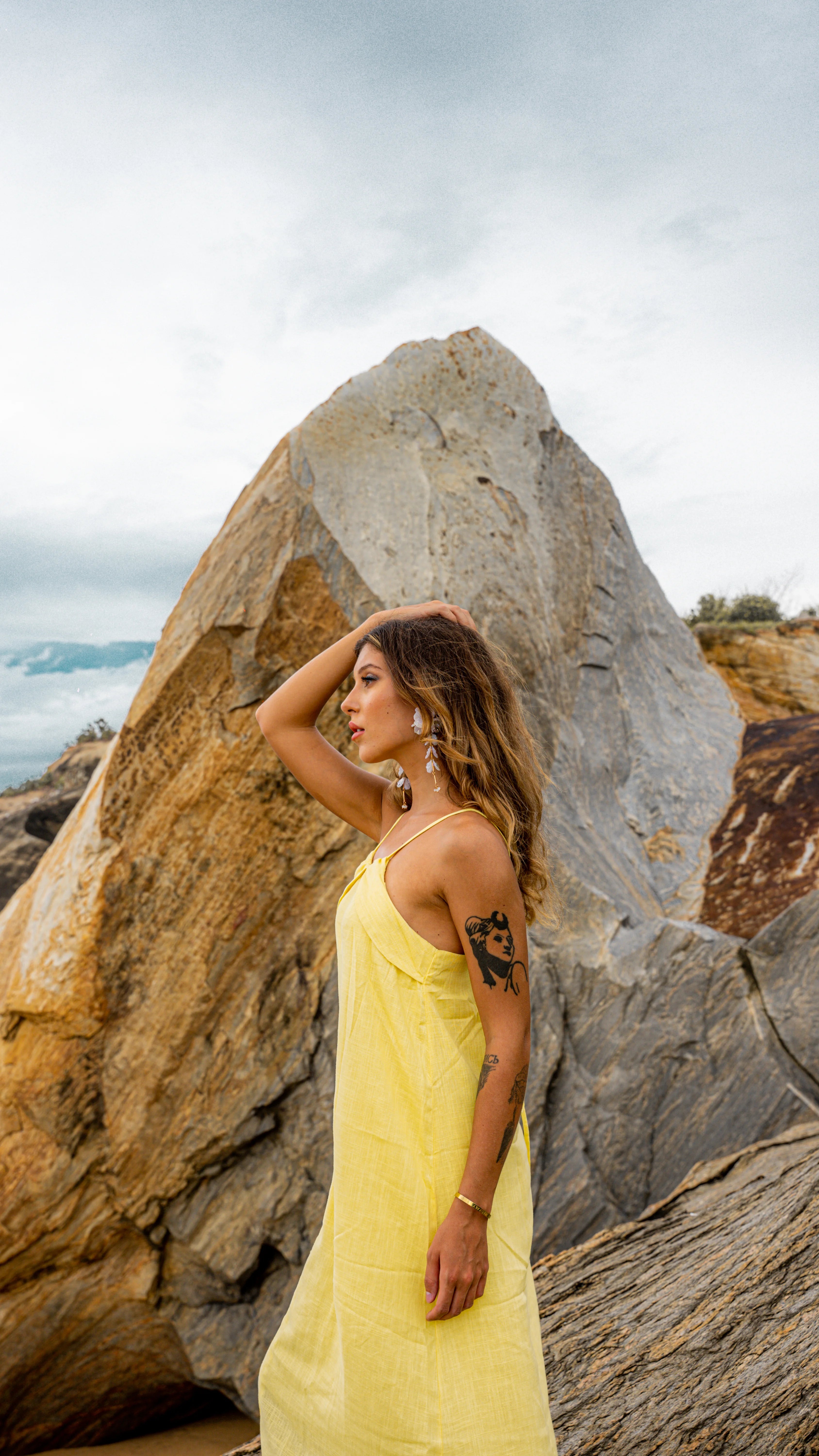 Fallon Maxi Linen Dress