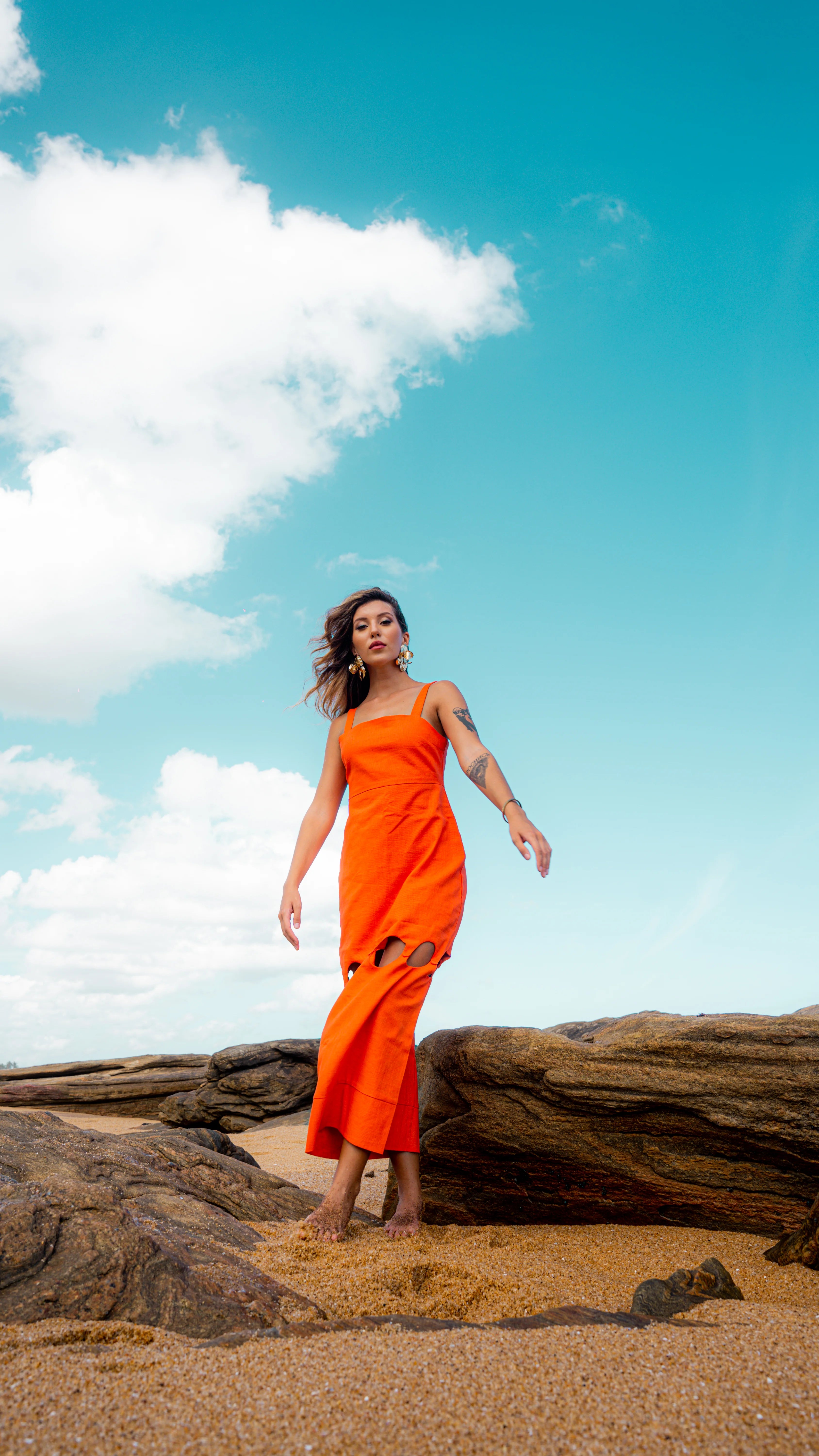 Zuzana Maxi Linen Dress