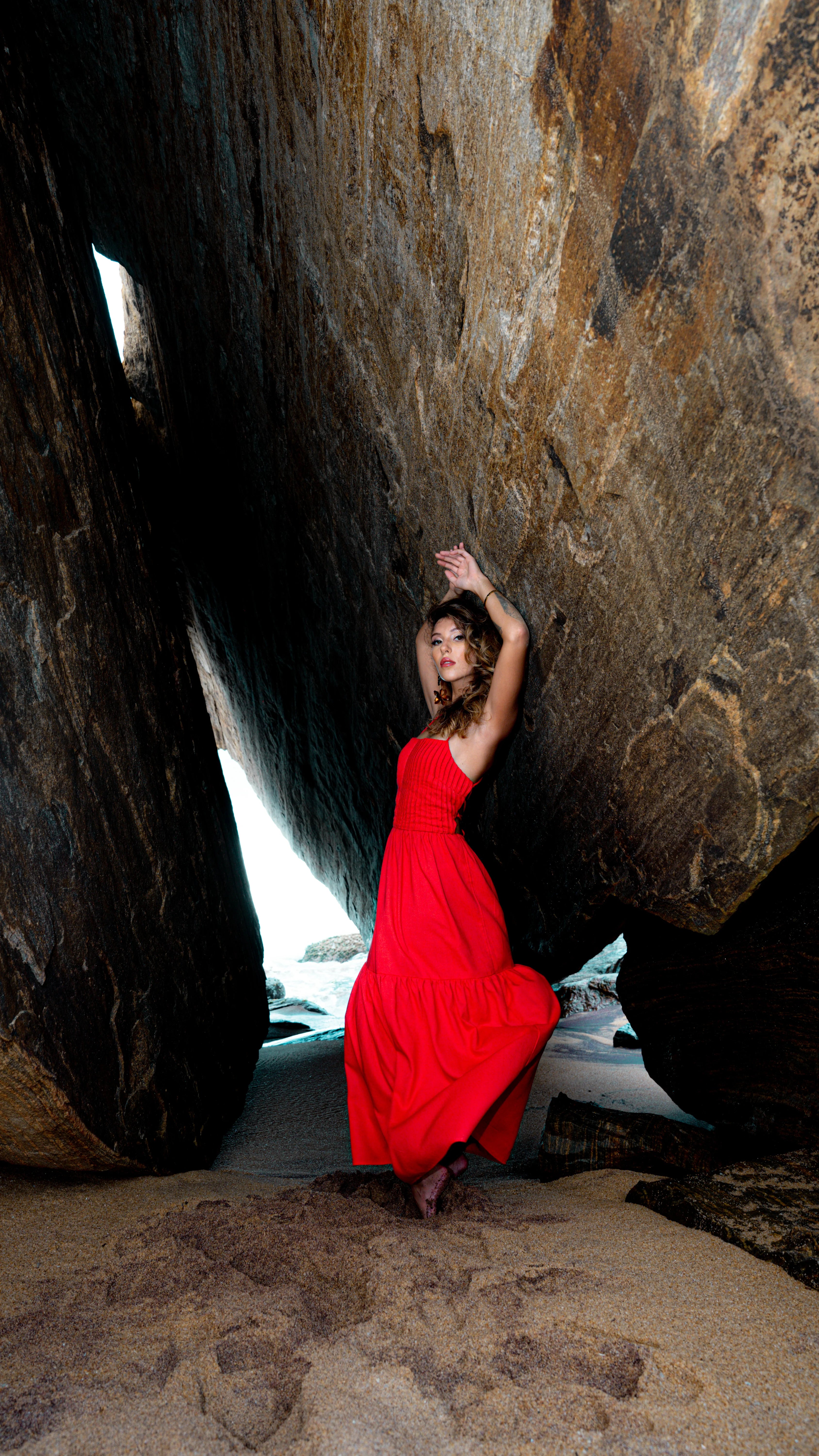 Holly Linen Maxi Dress