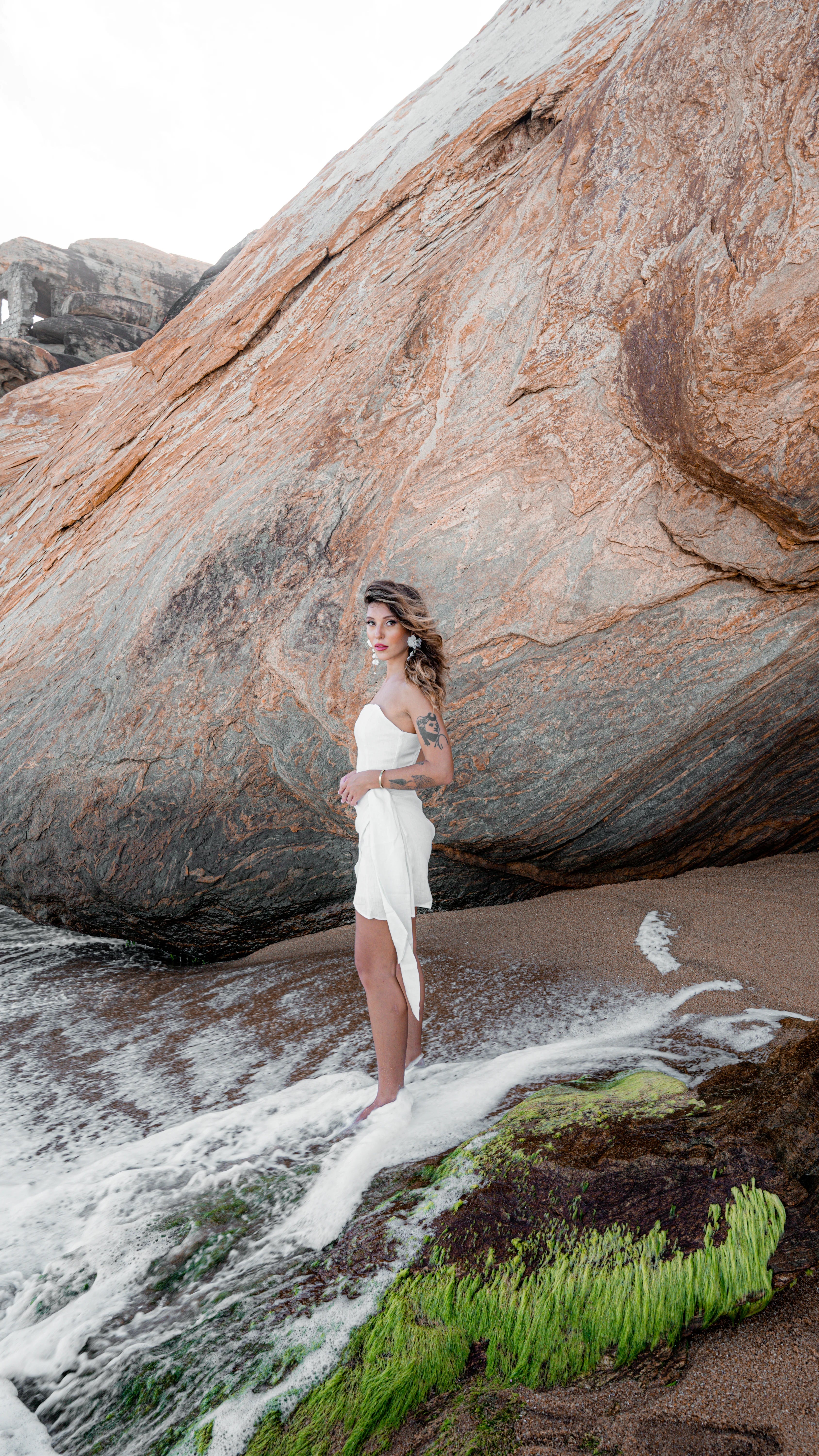 Greta Mini Linen Dress