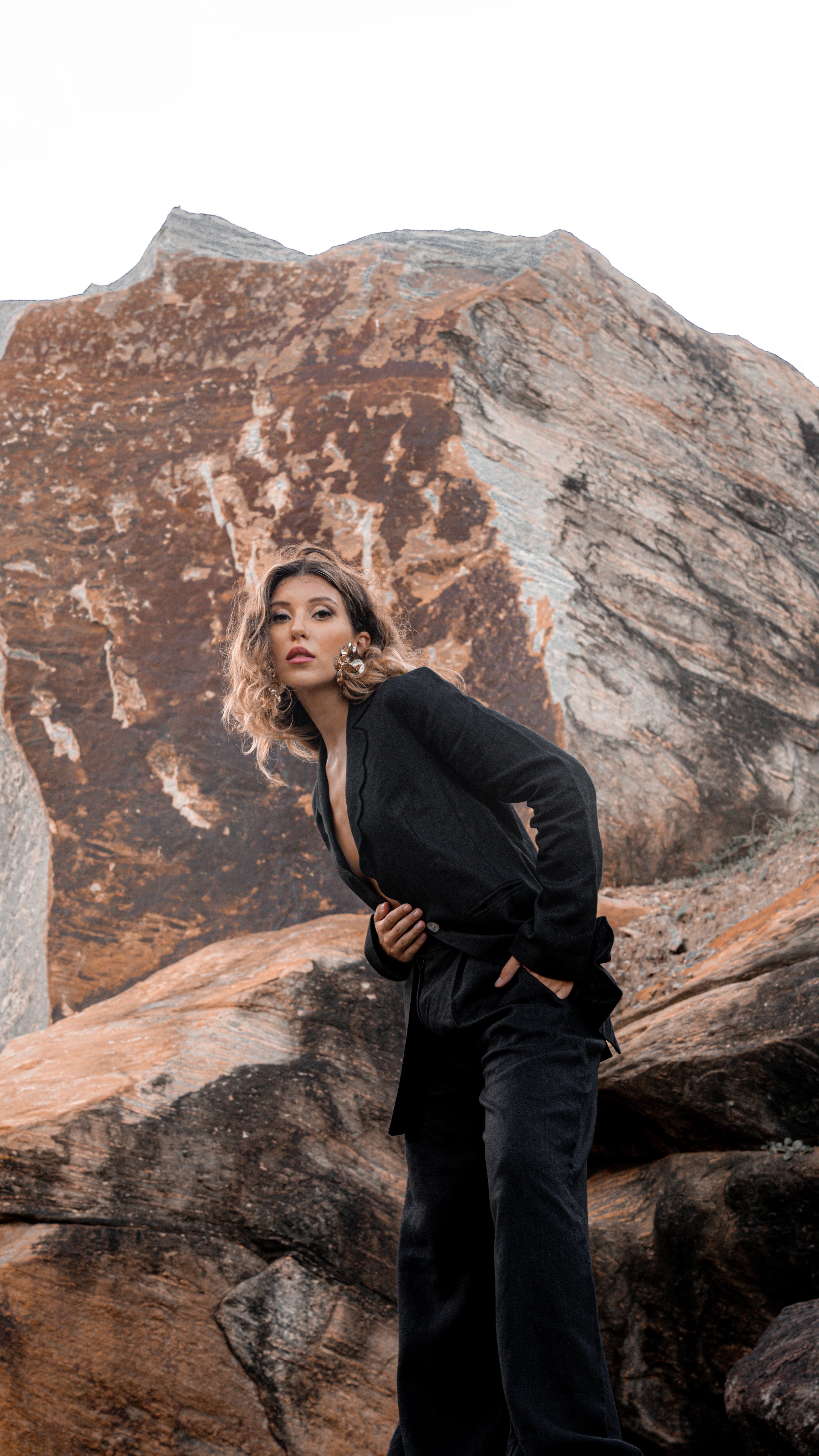 Kyoko linen Blazer set