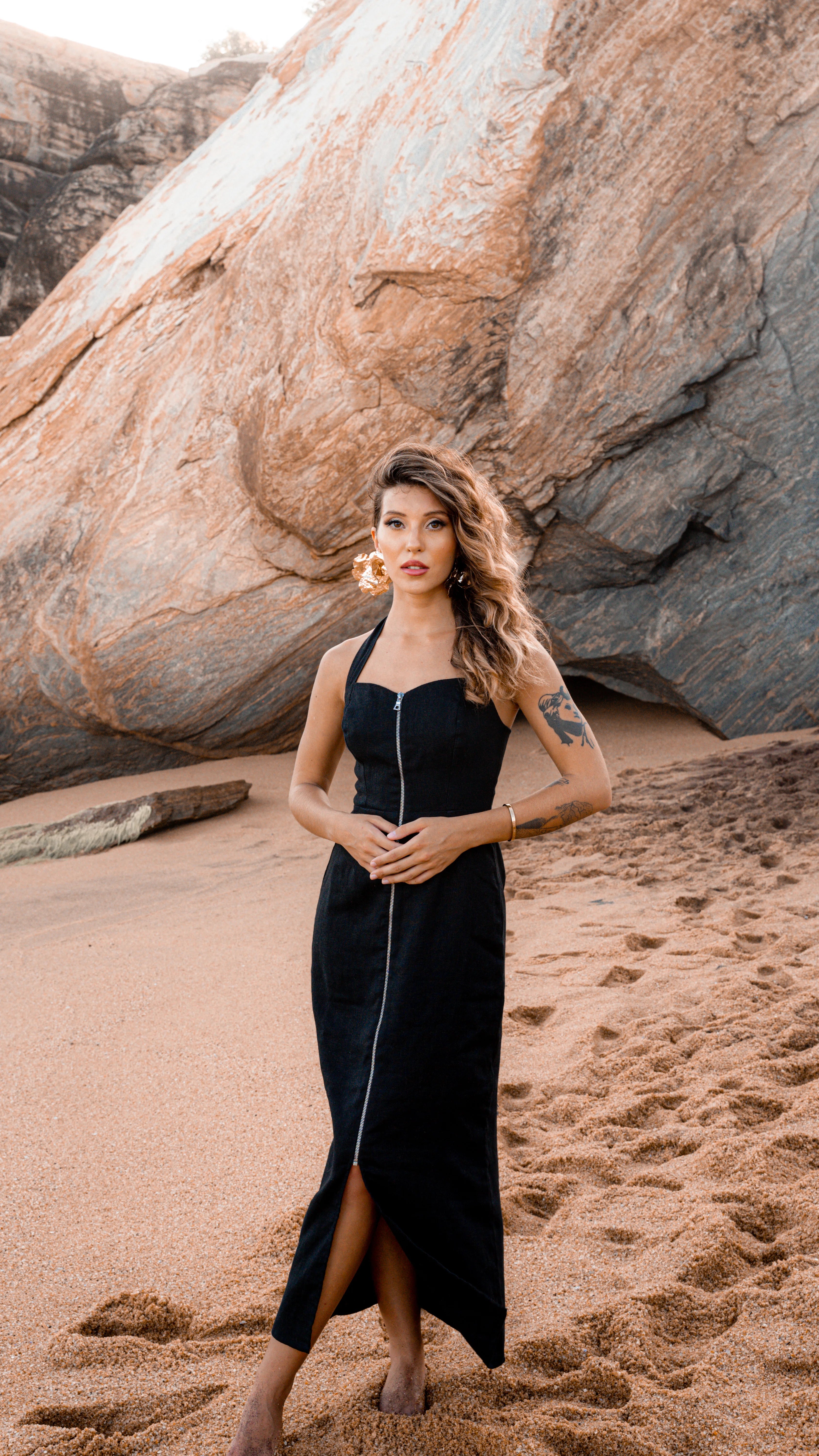 Lia Linen Maxi dress – Ysanne