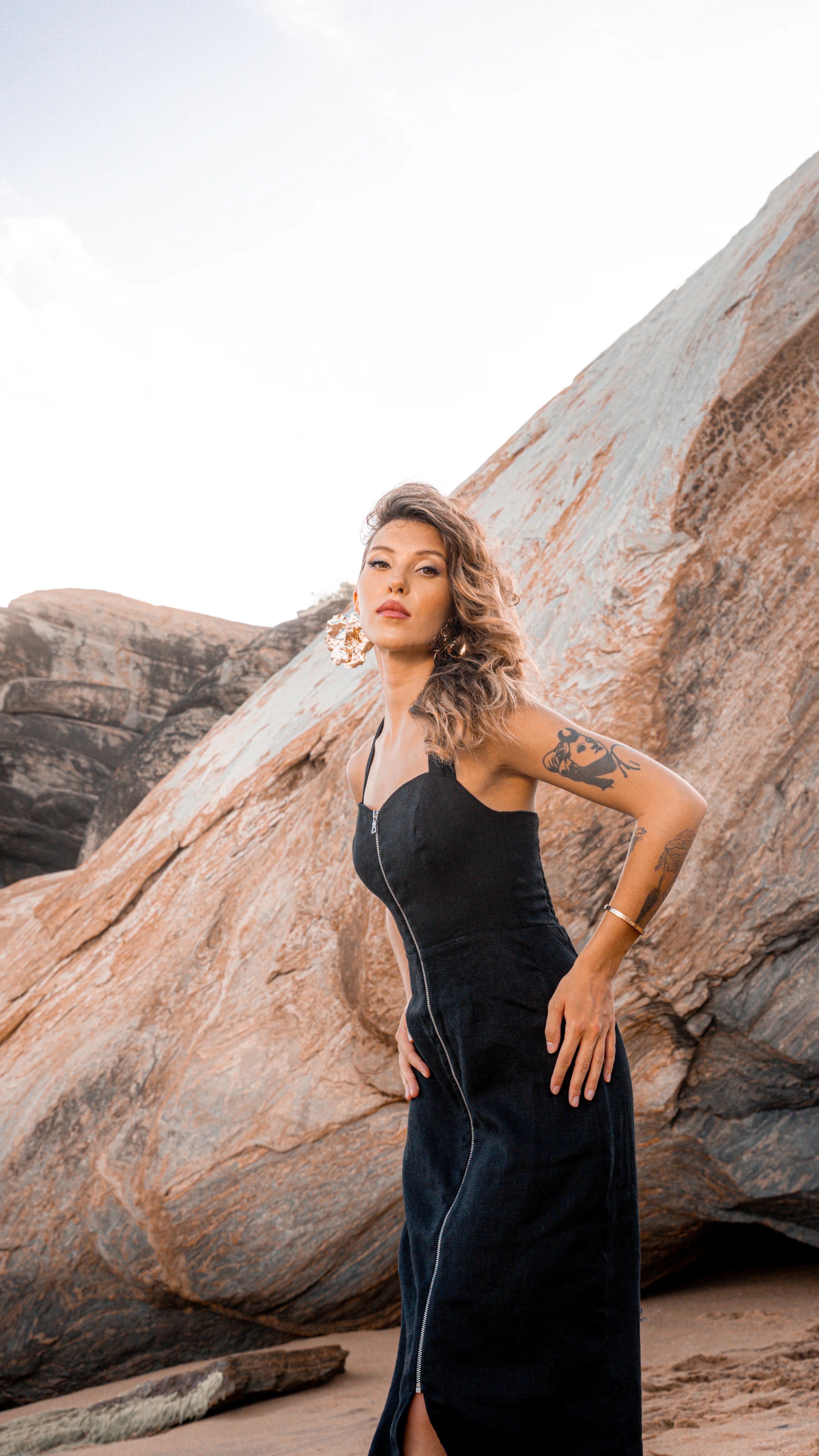 Lia Linen Maxi dress