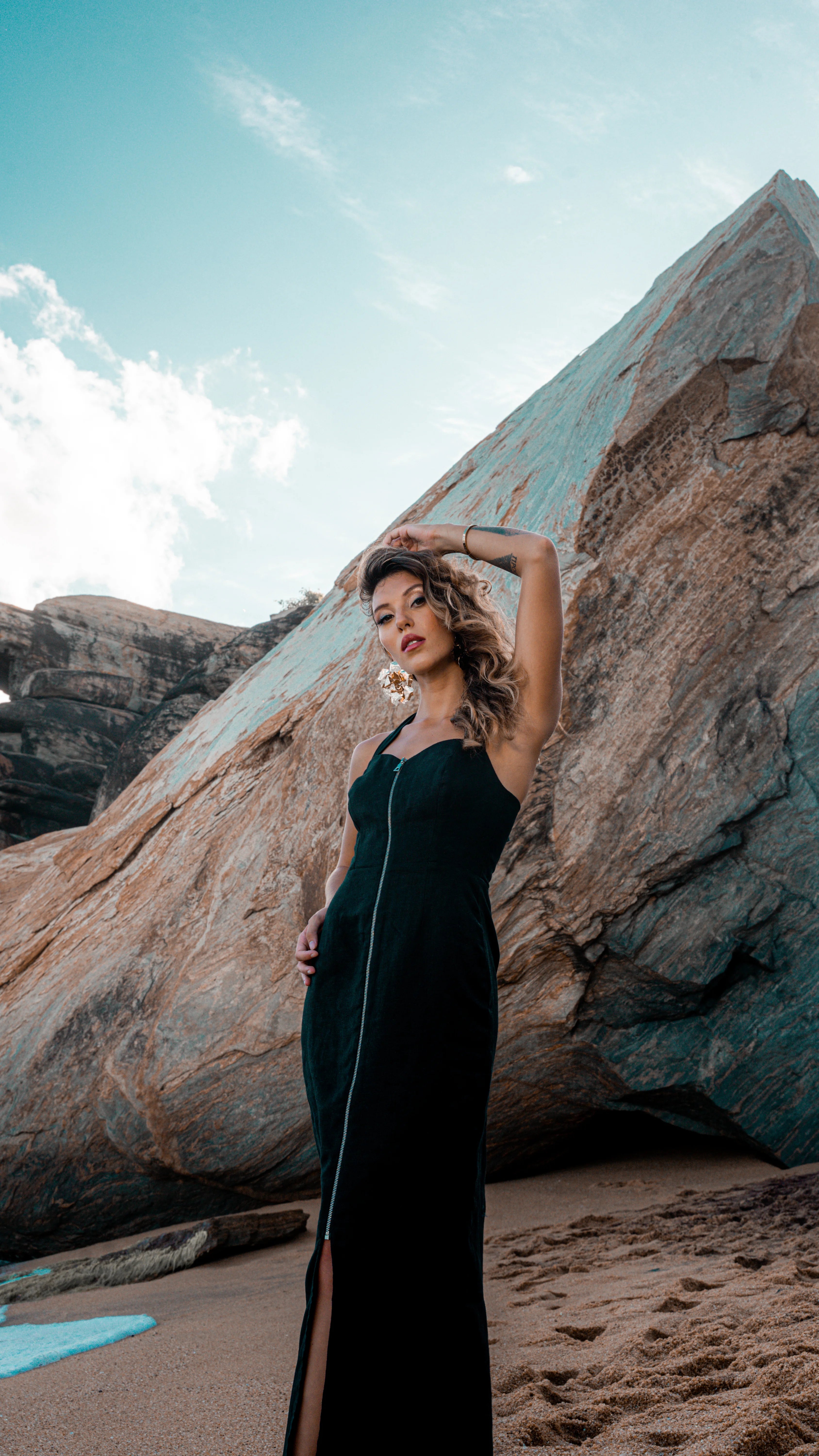 Lia Linen Maxi dress