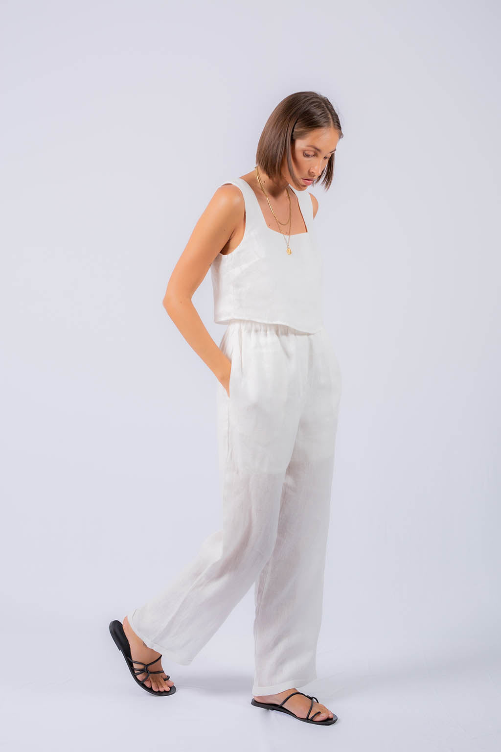 Dana Linen Two Piece