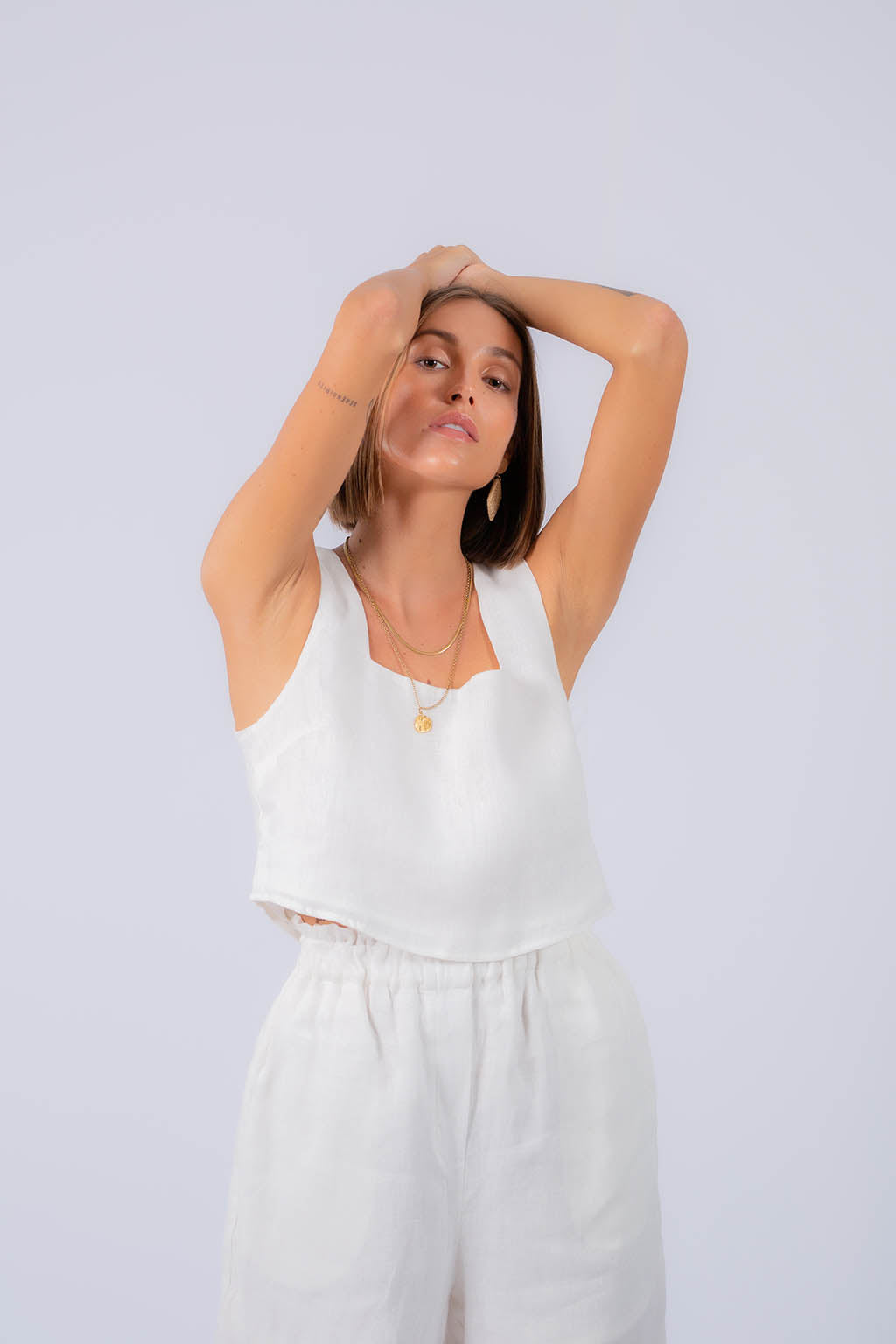 Dana Linen Two Piece
