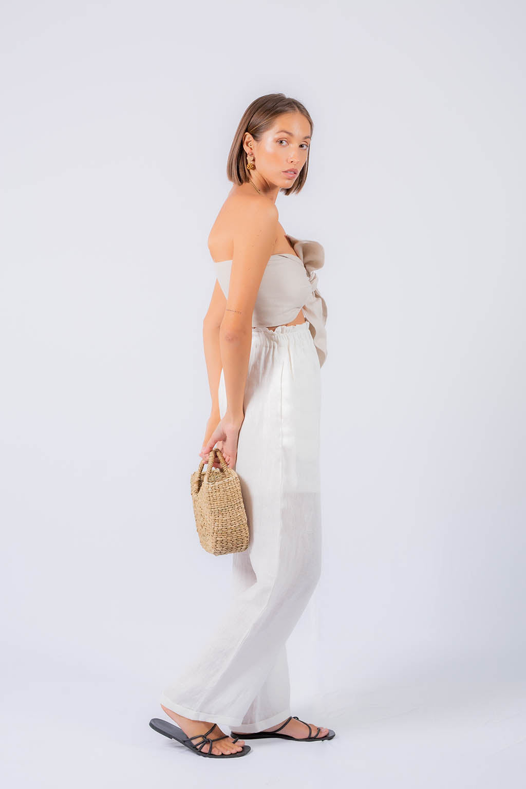 Posse Linen Two Piece Pant Set