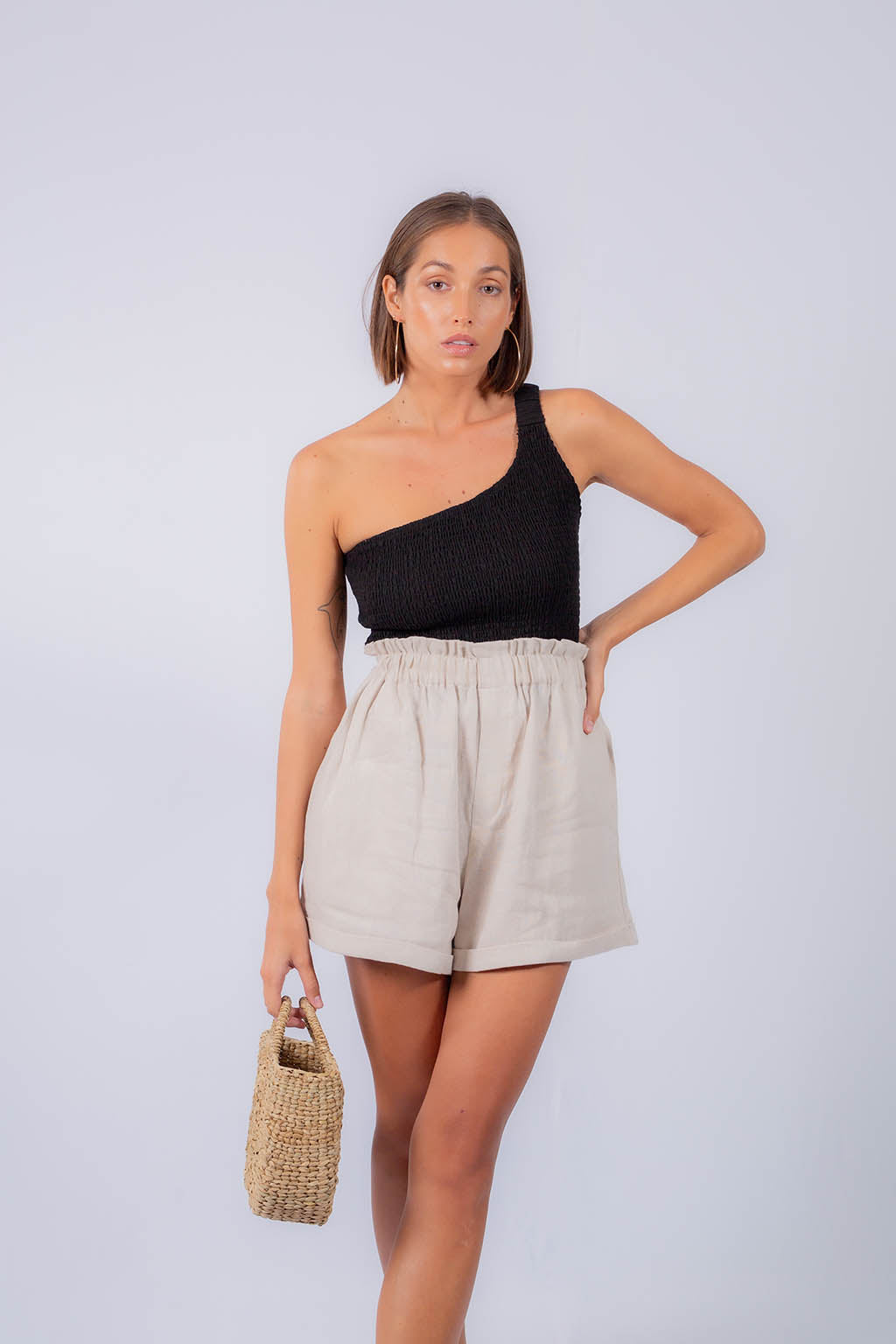 Lola Linen Short Two Piece Set