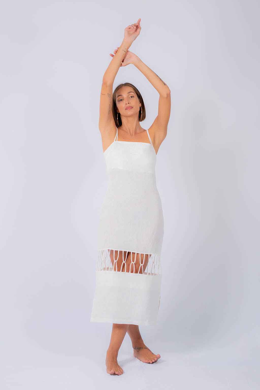 Sofi Linen Midi Dress