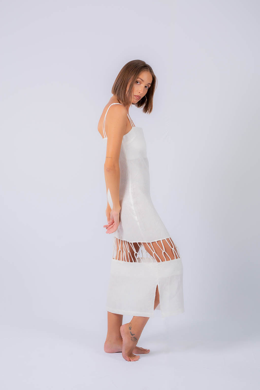 Sofi Linen Midi Dress