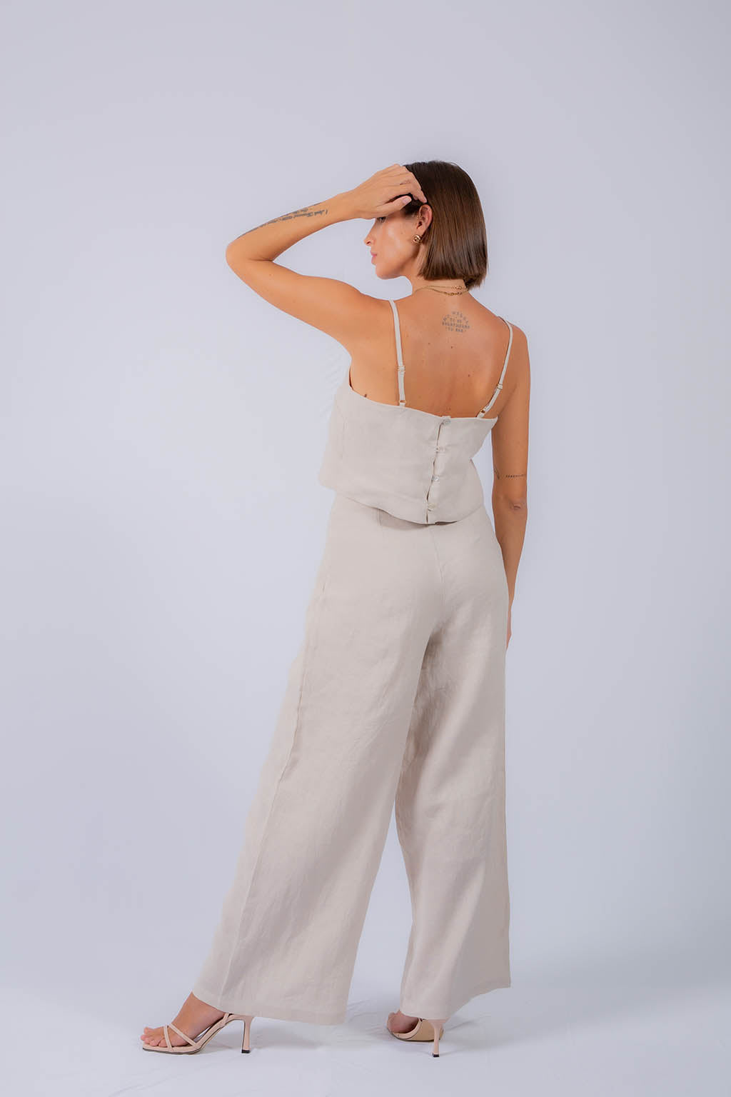 Cleo Two Piece Linen Set