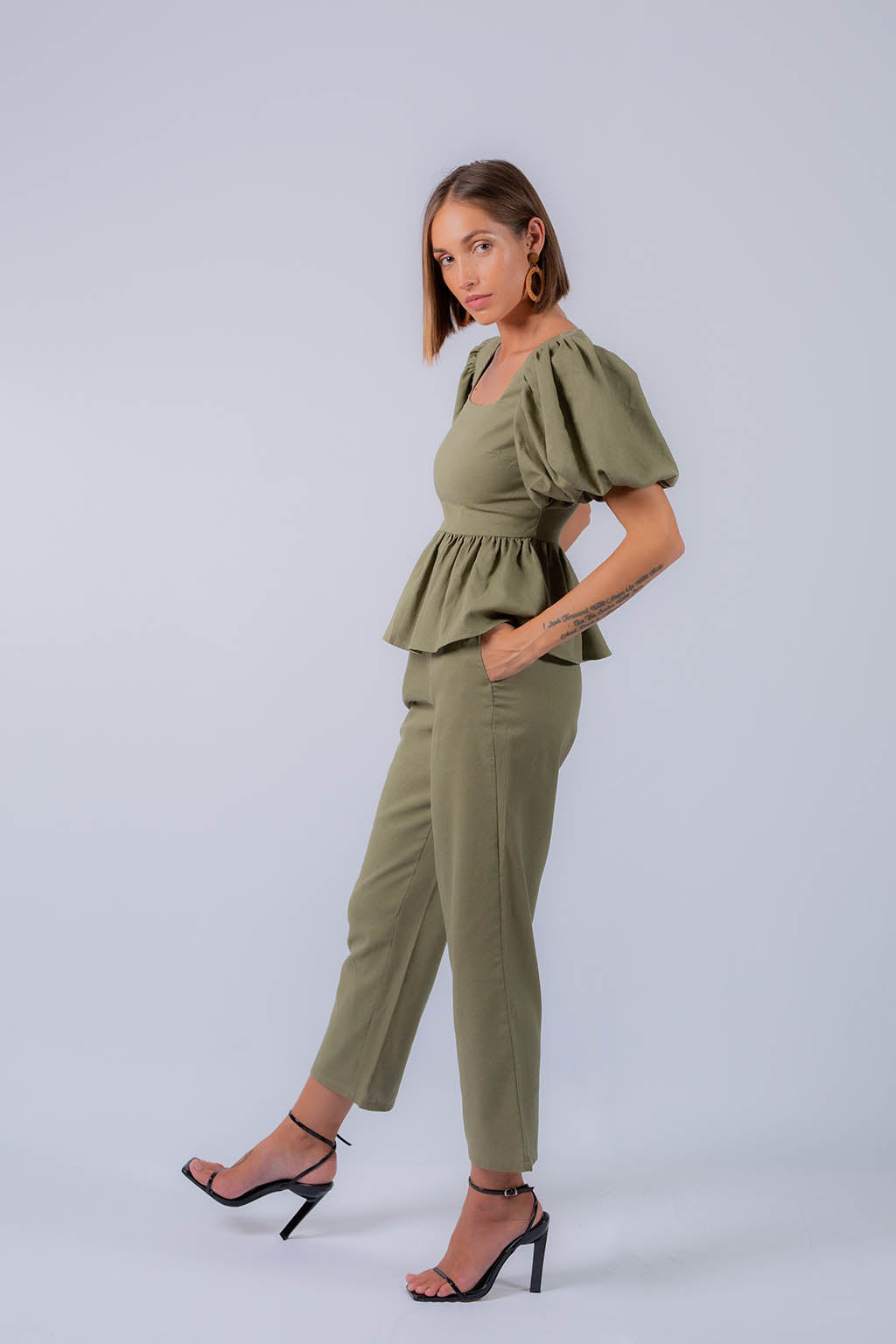 Rhea Linen Two Piece Set