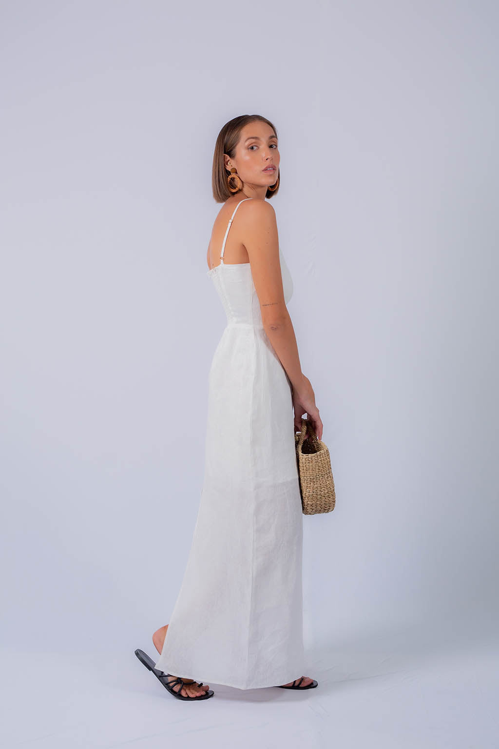Sasha Linen Maxi Dress