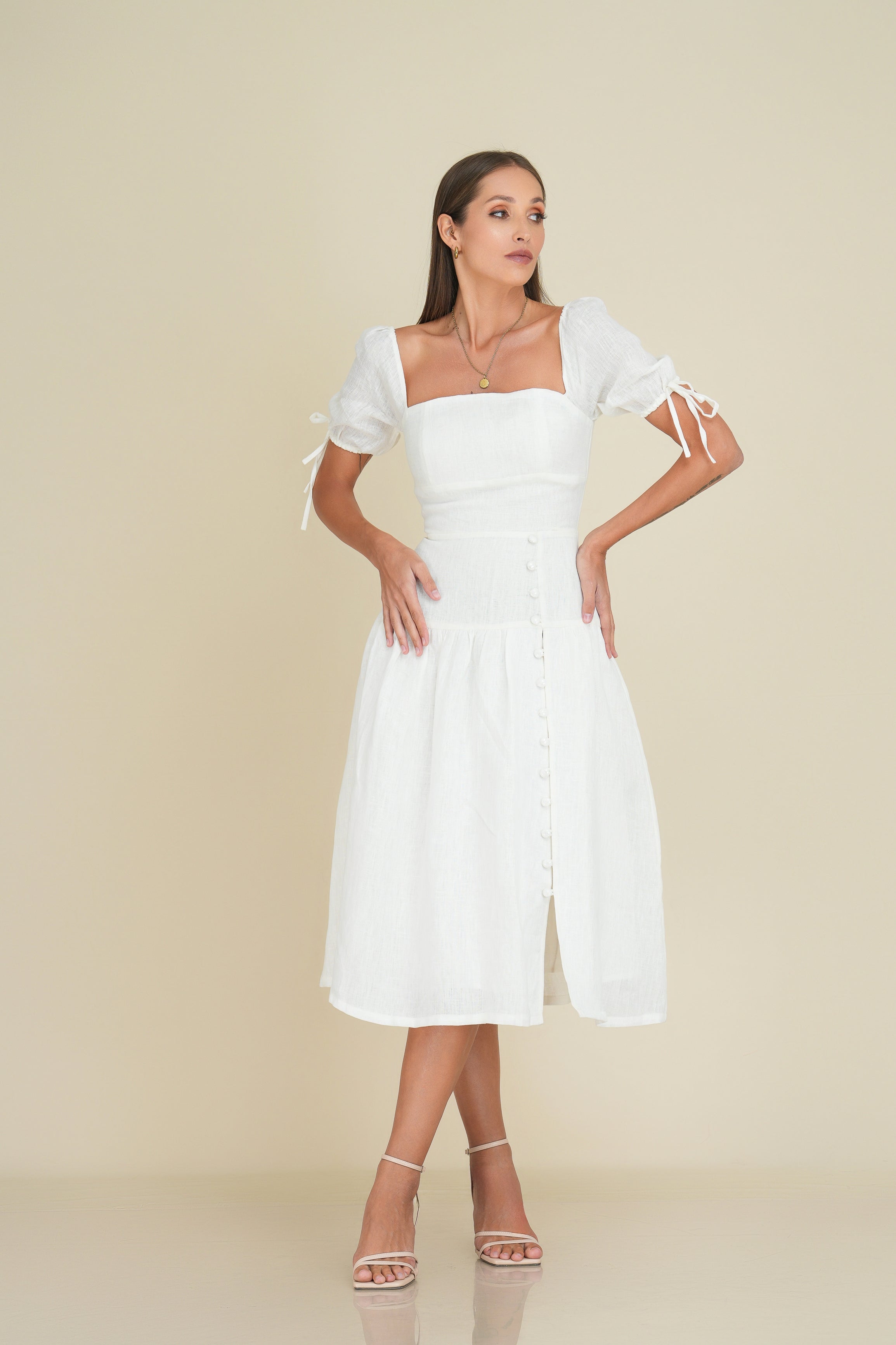 reba midi dress Bec and Bridge